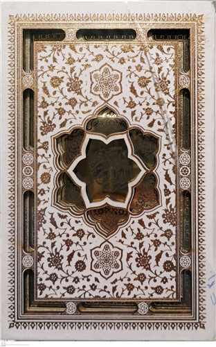 قرآن  نفيس جيبي قابدار همراه با رويداد زندگي  سفيد عروس